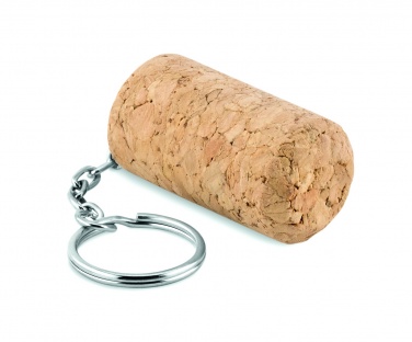Logotrade promotional product image of: Wine cork key ring Sigulda