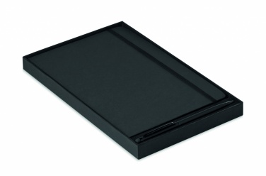 Logo trade promotional item photo of: A5 notebook w/stylus 72 lined
