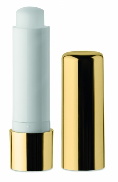 Logo trade corporate gifts image of: Lip balm in UV finish