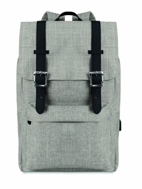 Logo trade advertising product photo of: Backpack in 600D polyester