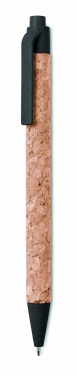 Logo trade promotional gift photo of: Cork/ Wheat Straw/ABS ball pen