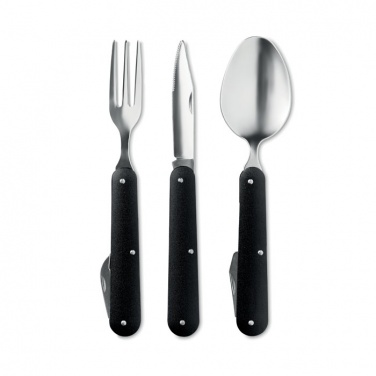 Logotrade advertising product image of: 3-piece camping utensils set