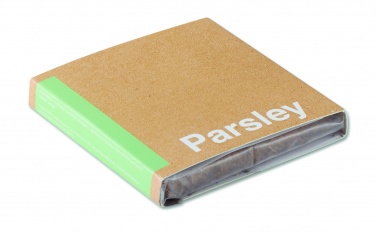 Logotrade promotional giveaway picture of: Compost with seeds "PARSLEY"