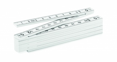Logo trade promotional items image of: Folding ruler 1m