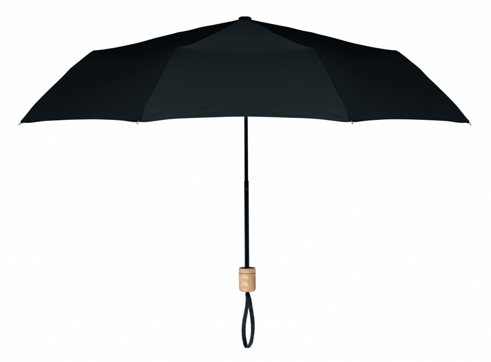 Logo trade promotional product photo of: 21 inch RPET foldable umbrella