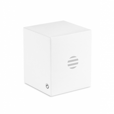 Logo trade advertising products picture of: Round Bamboo wireless speaker