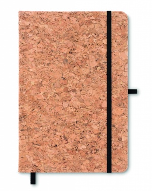 Logotrade corporate gift image of: A5 cork notebook 96 lined