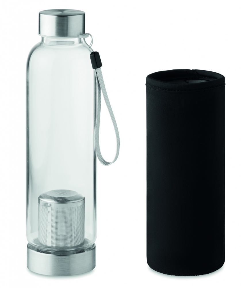 Logotrade promotional merchandise photo of: Single wall glass bottle 500ml