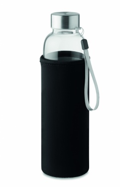 Logotrade promotional giveaway picture of: Single wall glass bottle 500ml