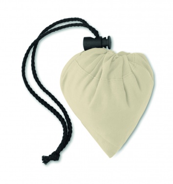 Logo trade corporate gift photo of: 105gr/m² foldable cotton bag