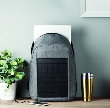 Logo trade promotional items picture of: Backpack solar