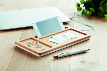 Logo trade corporate gifts image of: Wireless charging pad 5W MALABAR