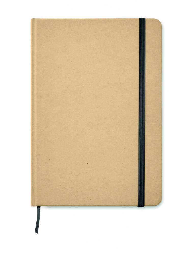 Logo trade promotional giveaways picture of: A5 recycled notebook 80 lined