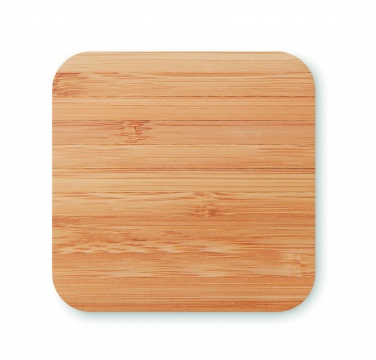 Logotrade promotional giveaways photo of: Bamboo wireless charge pad 5W