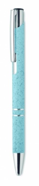 Logo trade corporate gifts picture of: Wheat Straw/ABS push type pen