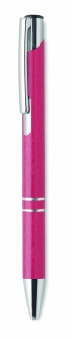 Logotrade promotional gift image of: Wheat Straw/ABS push type pen