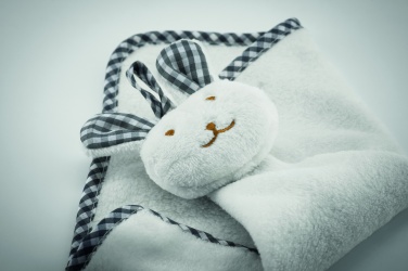 Logo trade advertising products image of: Plush rabbit design baby towel
