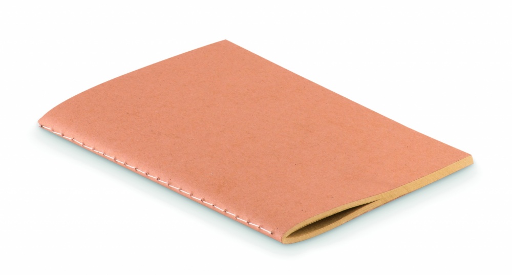 Logotrade promotional item picture of: A6 recycled notebook 80 plain