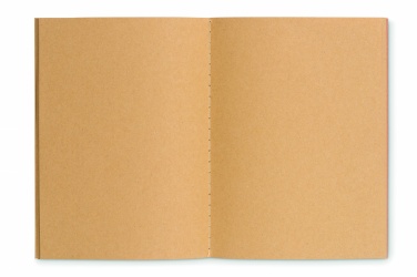 Logo trade advertising product photo of: A6 recycled notebook 80 plain