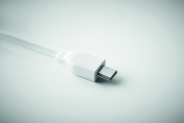 Logo trade promotional items picture of: Bamboo 3-in-1 cable