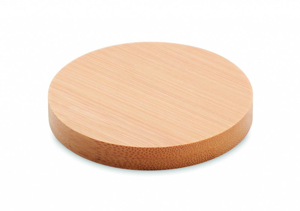 Logo trade promotional items image of: Bamboo bottle opener/ coaster DAKAI