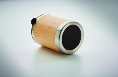 Logo trade promotional merchandise image of: Tumbler in bamboo cover 250ml