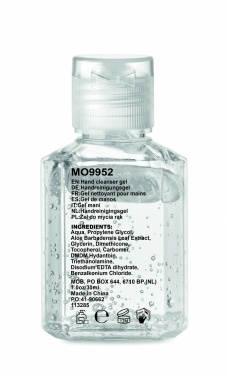 Logo trade promotional gifts picture of: Hand cleanser gel  30ml