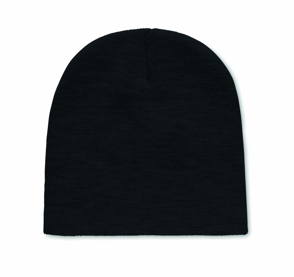 Logo trade advertising product photo of: Beanie in RPET polyester