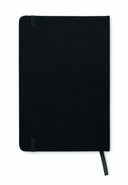 Logo trade corporate gifts image of: A5 RPET notebook 80 lined