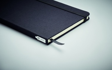 Logo trade promotional merchandise image of: A5 RPET notebook 80 lined