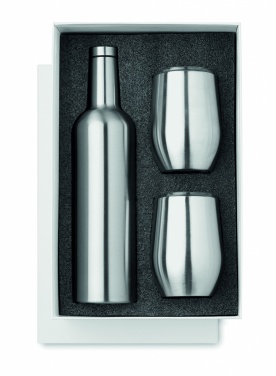 Logotrade corporate gift image of: Double walled bottle & mug set