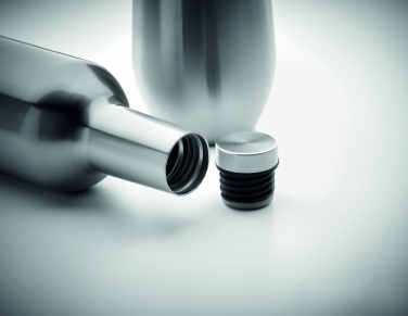 Logo trade advertising products image of: Double walled bottle & mug set