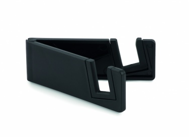 Logo trade promotional products picture of: Phone holder bamboo fibre/PP