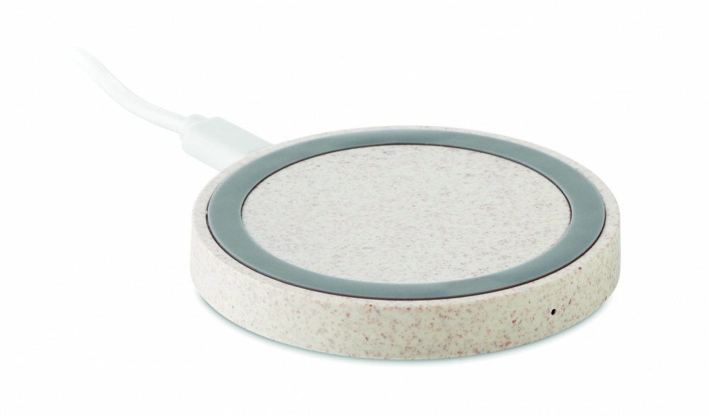 Logotrade promotional items photo of: Wheat straw/ABS charger 5W
