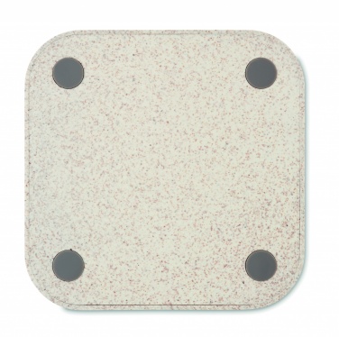 Logotrade promotional item image of: Hub charger wheat straw/ABS 5W