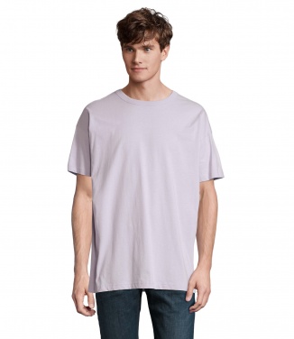 Logo trade promotional merchandise image of: BOXY MEN OVERSIZED T-SHIRT