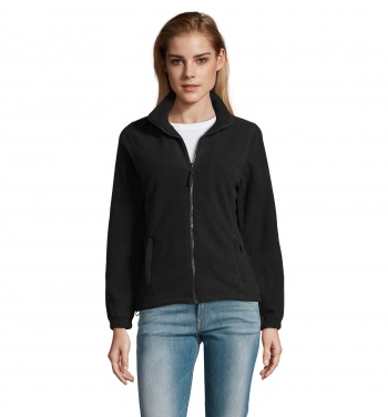 Logotrade promotional product picture of: NORTH WOMEN ZIPPED FLEECE