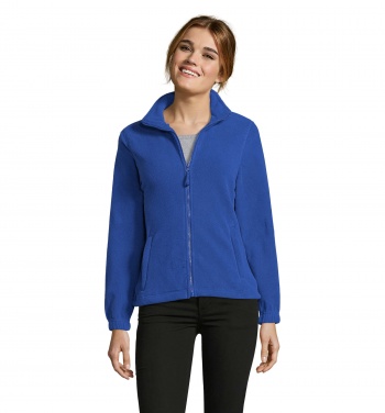 Logo trade promotional products picture of: NORTH WOMEN ZIPPED FLEECE