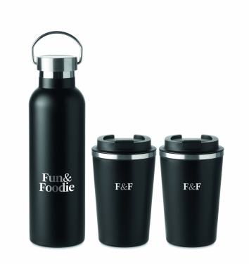 Logotrade advertising products photo of: Stainless steel double wall set