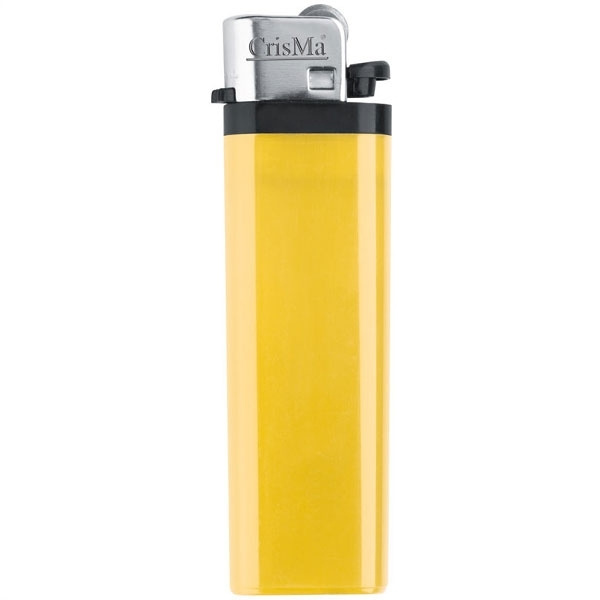 Logo trade promotional merchandise photo of: Disposable lighter KARLSRUHE