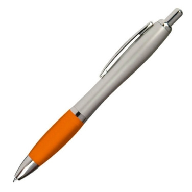 Logo trade promotional giveaways image of: Plastic ballpen ST. PETERSBURG