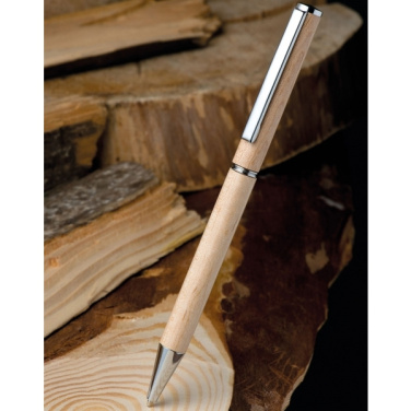 Logotrade corporate gift picture of: Wooden ballpen HEYWOOD