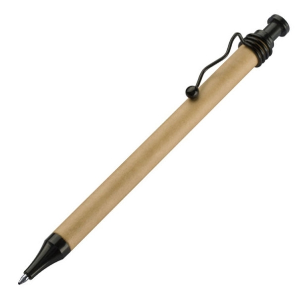 Logotrade business gift image of: Cardboard ballpen CRAMLINGTON