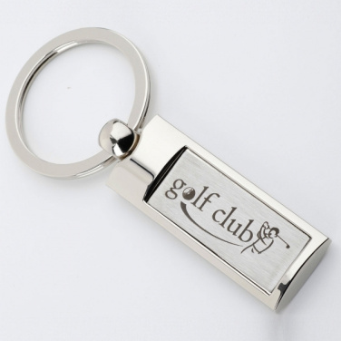 Logo trade promotional items image of: Keyring SLIM