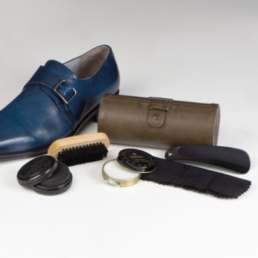 Logo trade corporate gifts image of: Shoe polish roll GRENOBLE