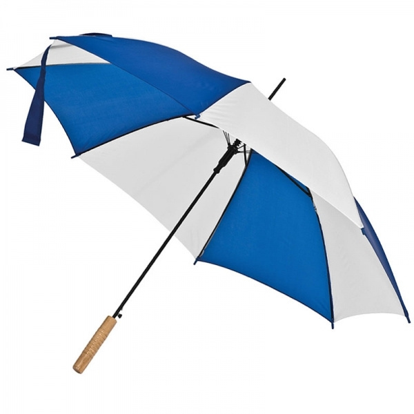 Logo trade corporate gifts image of: Automatic walking-stick umbrella AIX-EN-PROVENCE