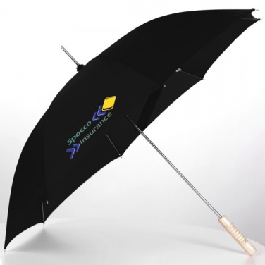 Logo trade promotional merchandise photo of: Automatic walking-stick umbrella LE MANS