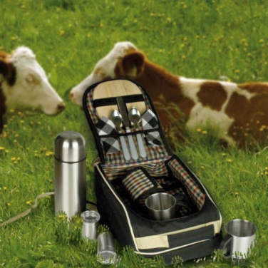 Logotrade promotional giveaways photo of: Luxurious picnic backpack with cool bag GEORGIA