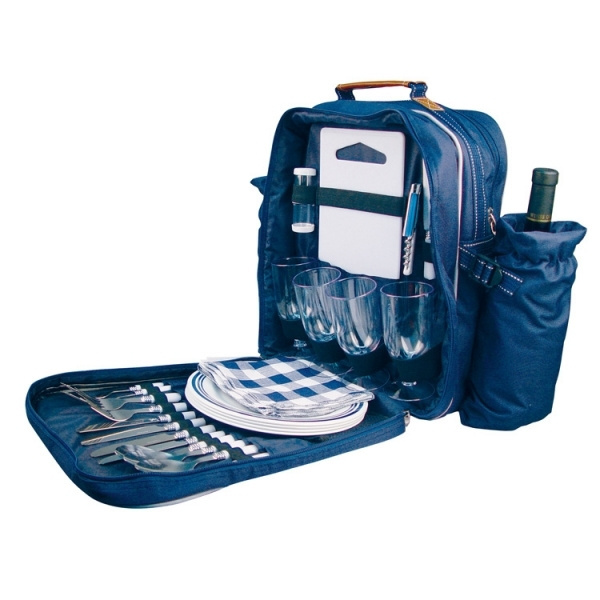 Logotrade advertising product picture of: High-class picnic backpack VIRGINIA