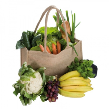 Logo trade corporate gift photo of: Jute bag, big HANNOVER